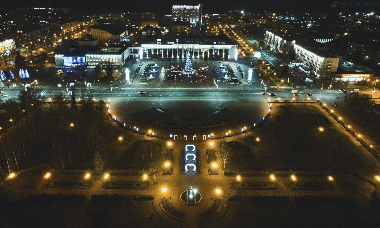 Новополоцк Центральная площадь