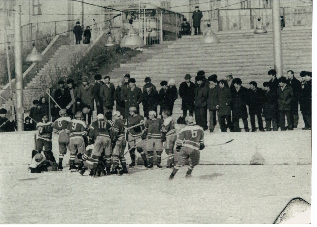 полоцком стадионе Химик 1971 г.