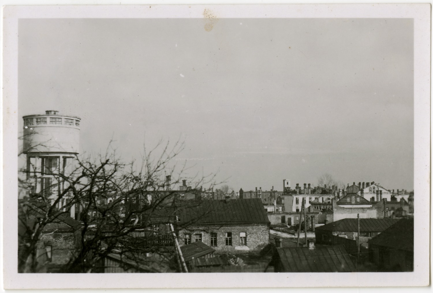 день! Ещё эту пропустила. 46188. Вид на центральную часть Полоцка с высоты вала Ивана Грозного. 1942 г. (из музейного собрания НПИКМЗ)