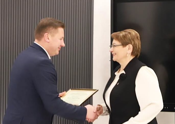 в Полоцком райисполкоме в торжественной обстановке проводили на заслуженный отдых нач