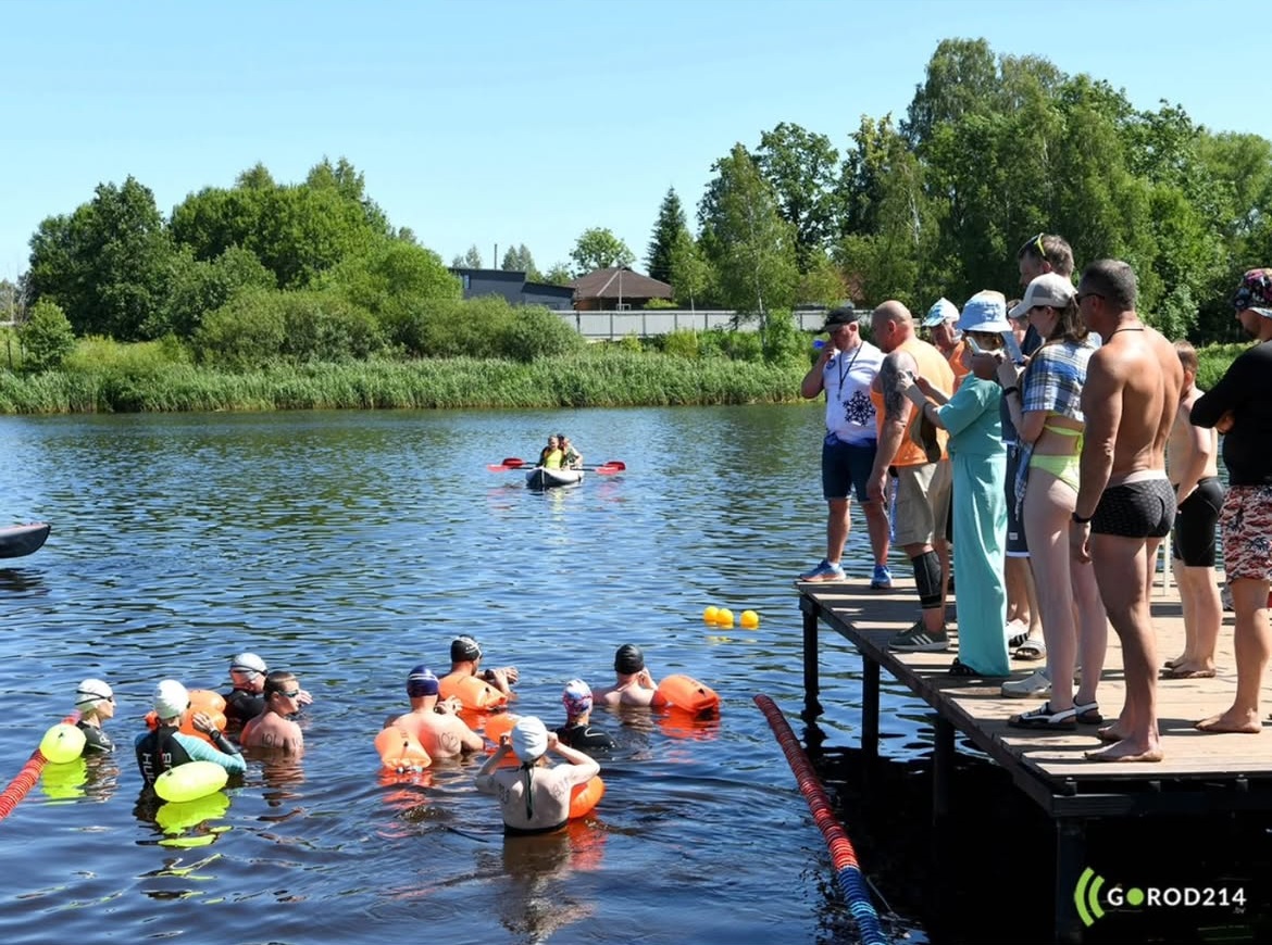 На Бельчицком водохранилище проведут соревнования по плаванию на открытой воде «Полоцкая миля». Как принять участие?