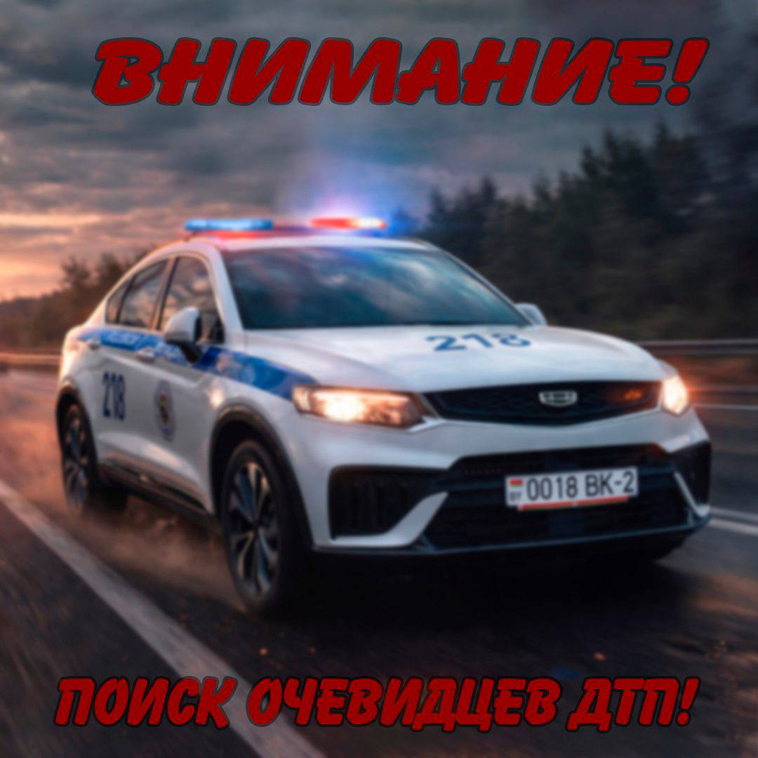 ГАИ ищет очевидцев ДТП под Полоцком — пострадал человек