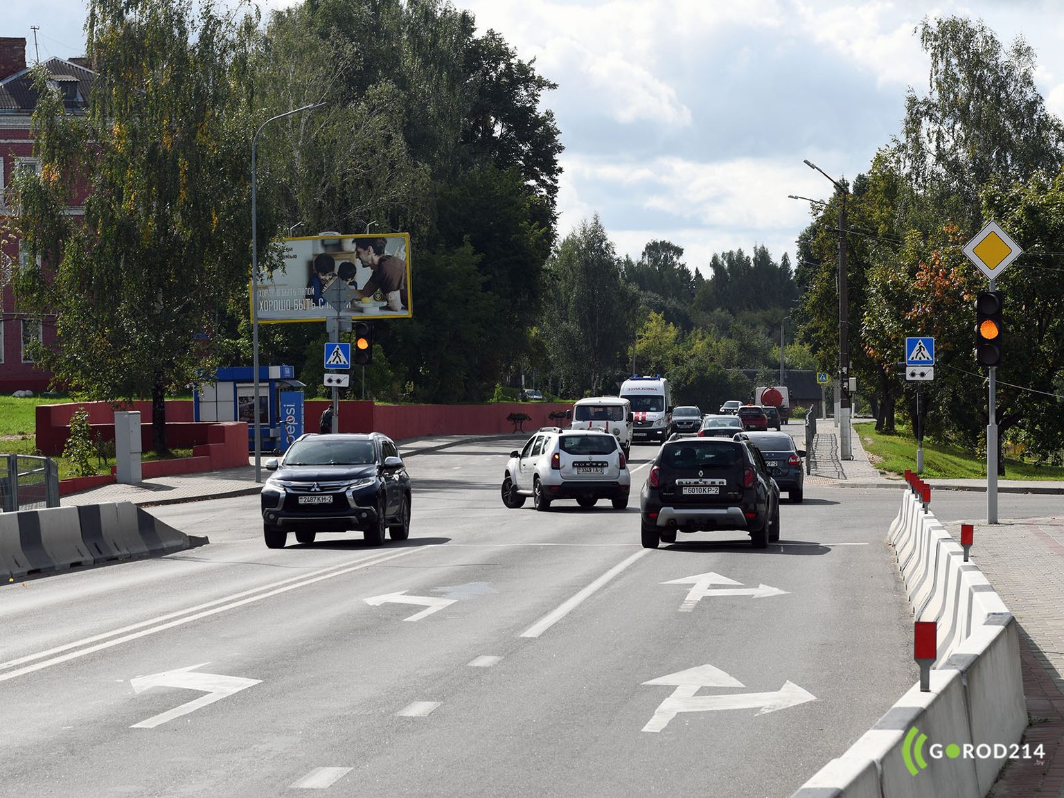 В Полоцке скорректировали движение на двух перекрестках – следуйте указаниям знаков