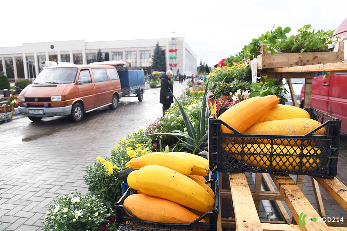 В Новополоцке пройдут ярмарки по продаже сельскохозяйственной продукции